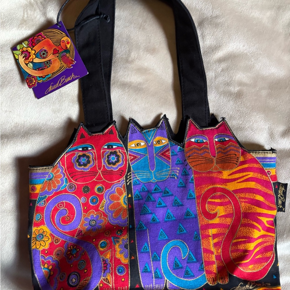 Laurel burch Kitty purse